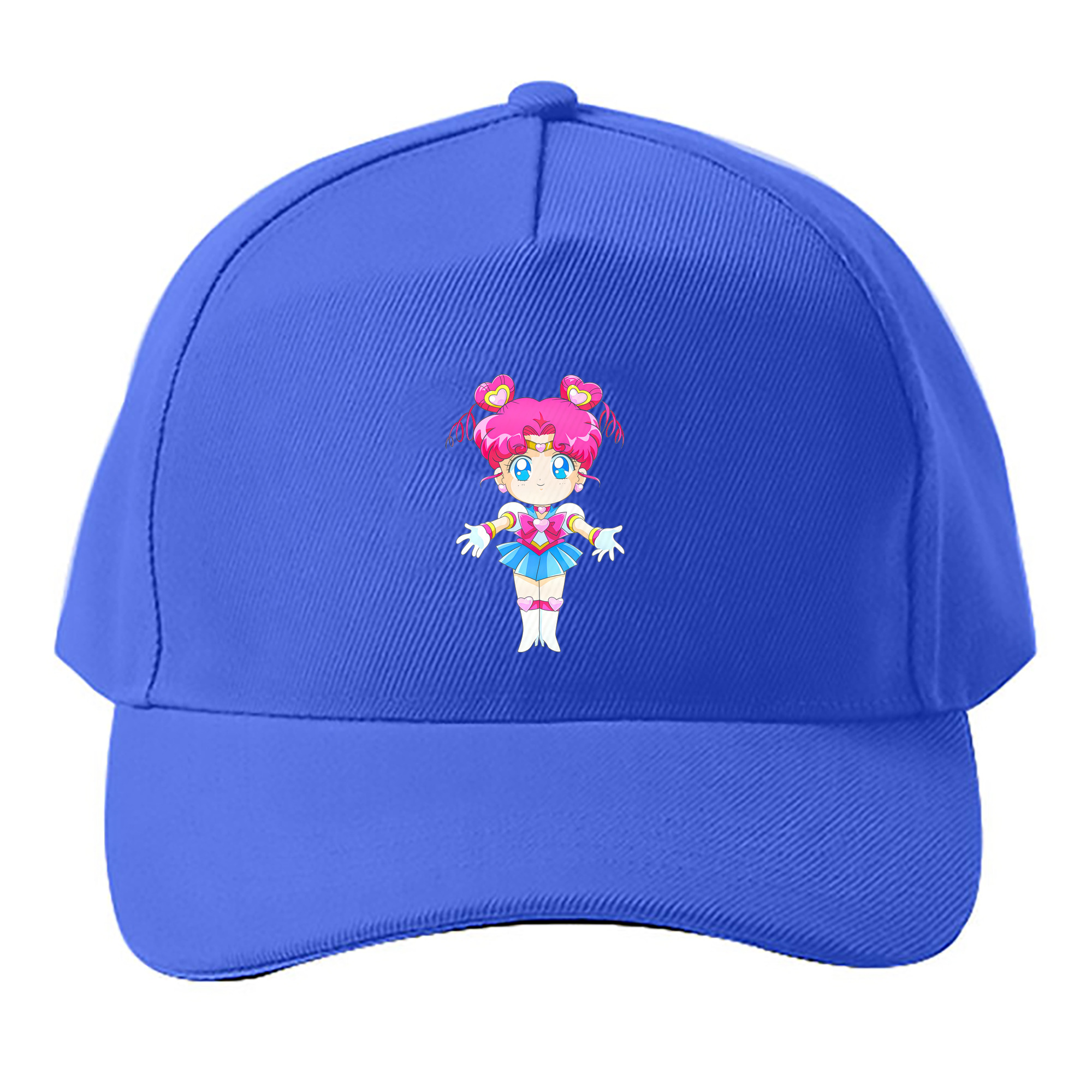 （画像用） 美少女戦士セーラームーン ちびうさ Sailor Moon Chibiusa Tsukino Usagi Small Lady Serenity ベースボールキャップ 綿100％ 男女兼用 帽子 スポーツ
